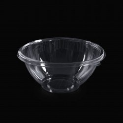 Bol salata rotund, Transparent -1000cc