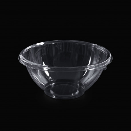Bol salata rotund, Transparent -1000cc
