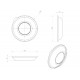 Capac transparent pt. Boluri de salata (DCL-300, DCL-300S, DCL-305, DCL-305S)