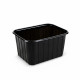 Caserole fructe/legume - fara capac, Negru (tratat antiaburire) - 1000 GR